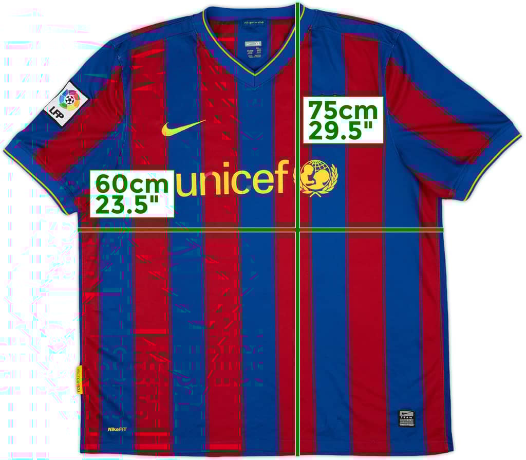 2009-10 Barcelona Home Shirt - 5/10 - (XL)