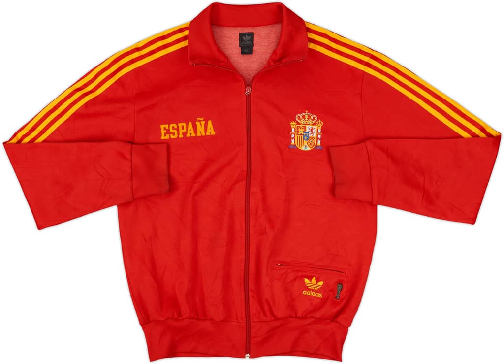 2006-07 Spain adidas Originals Retro Track Jacket - 8/10 - (L)