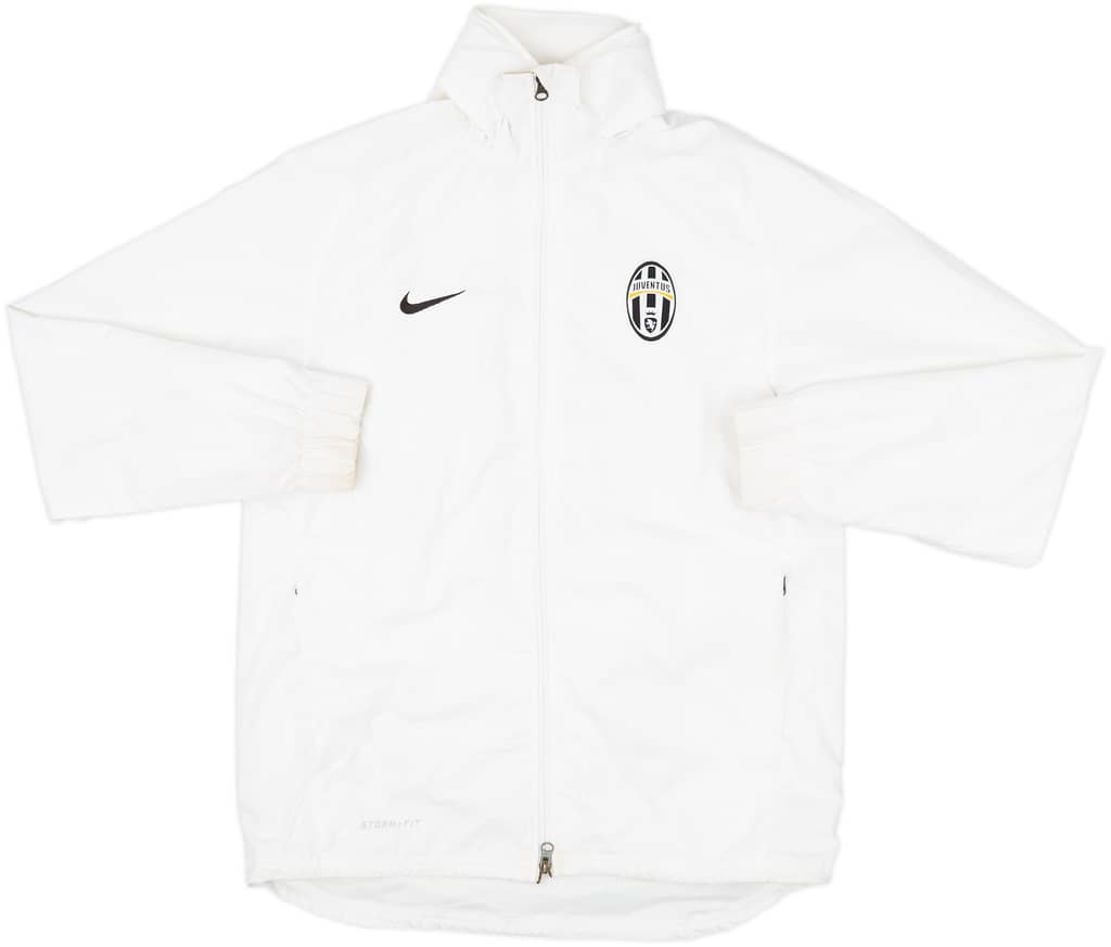 2011-12 Juventus Nike Hooded Rain Jacket - 8/10 - (M)