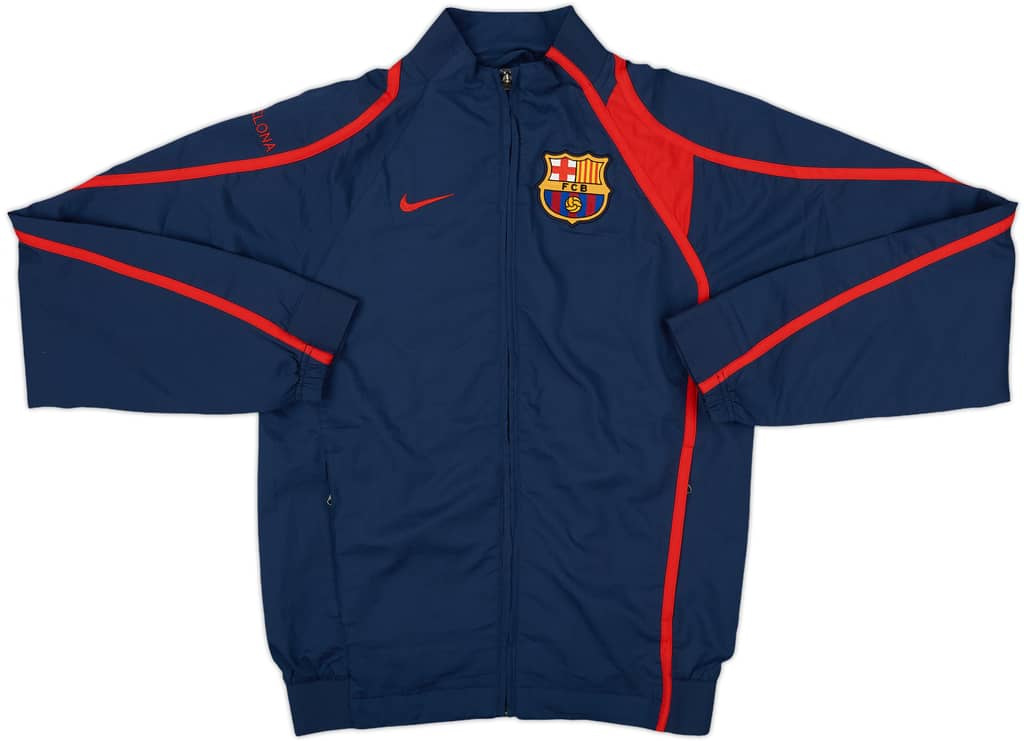 2007-08 Barcelona Nike Track Jacket - 8/10 - (S)