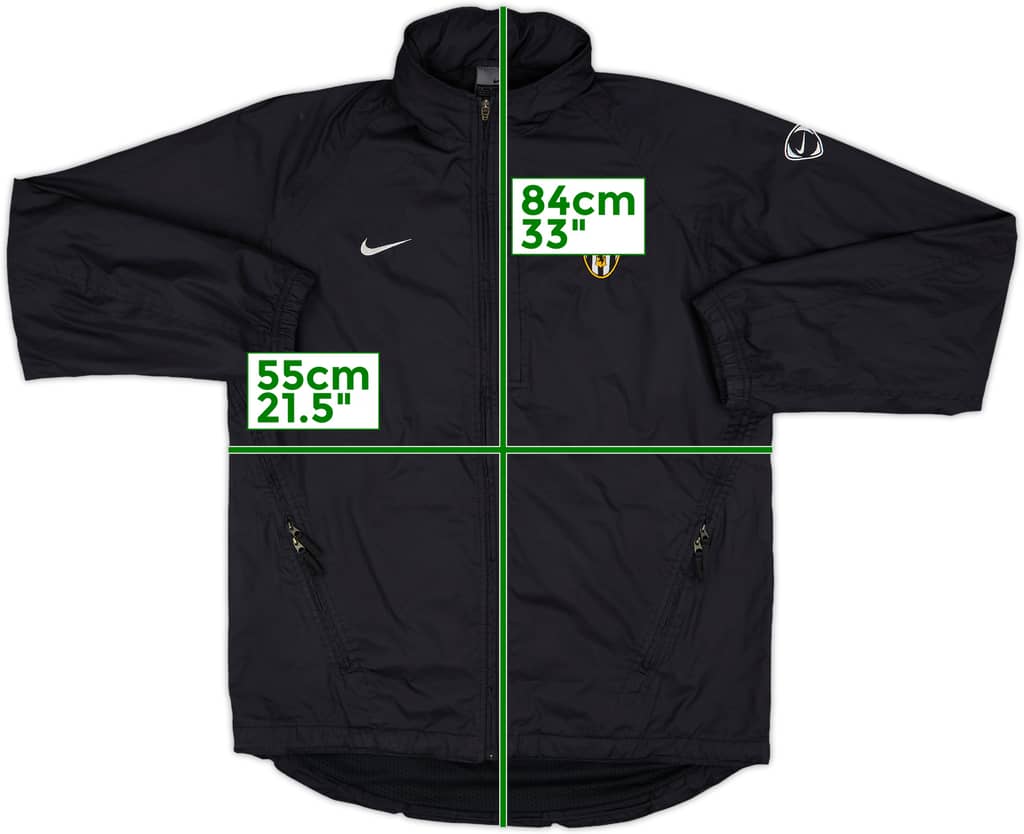 2003-04 Juventus Nike Hooded Rain Jacket - 6/10 - (M)