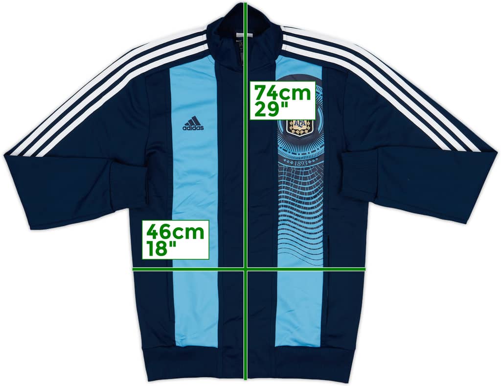 2012-13 Argentina adidas Track Jacket - 8/10 - (S)