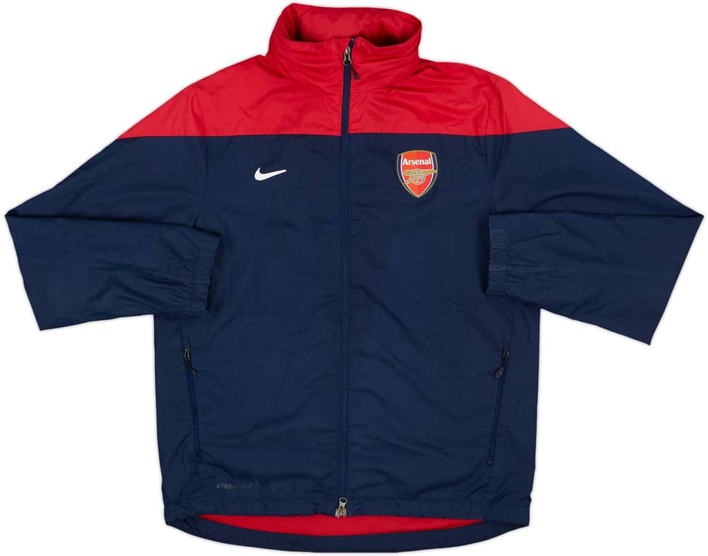 2013-14 Arsenal Nike Hooded Track Jacket - 5/10 - (L)