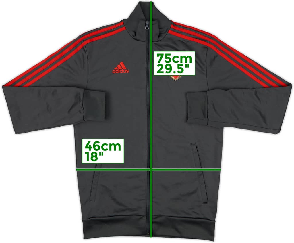 2020-21 Arsenal adidas Track Jacket - 8/10 - (S)