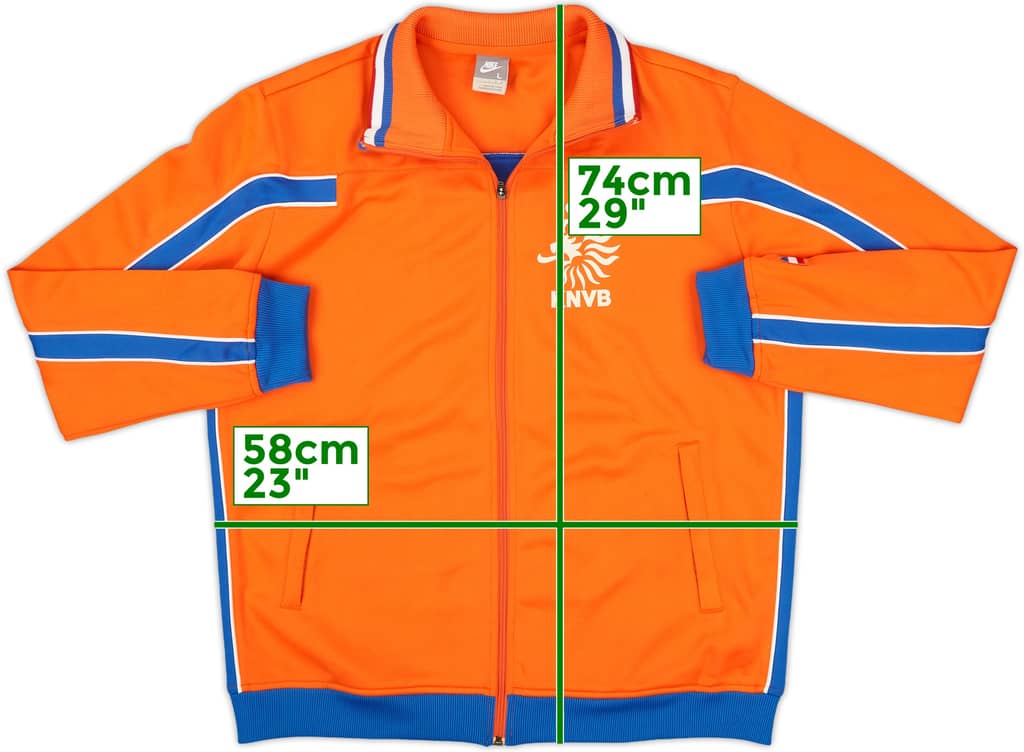 2008-09 Netherlands Nike Track Jacket - 7/10 - (L)