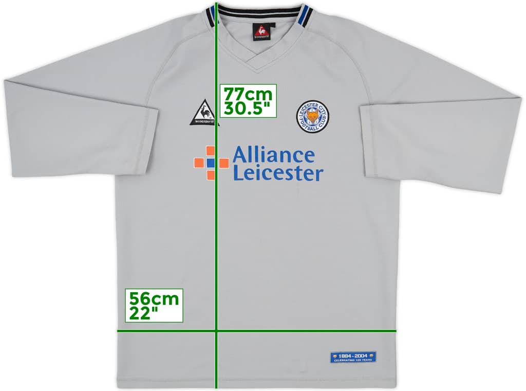 2004-05 Leicester Le Coq Sportif Sweat Top - 8/10 - (L)