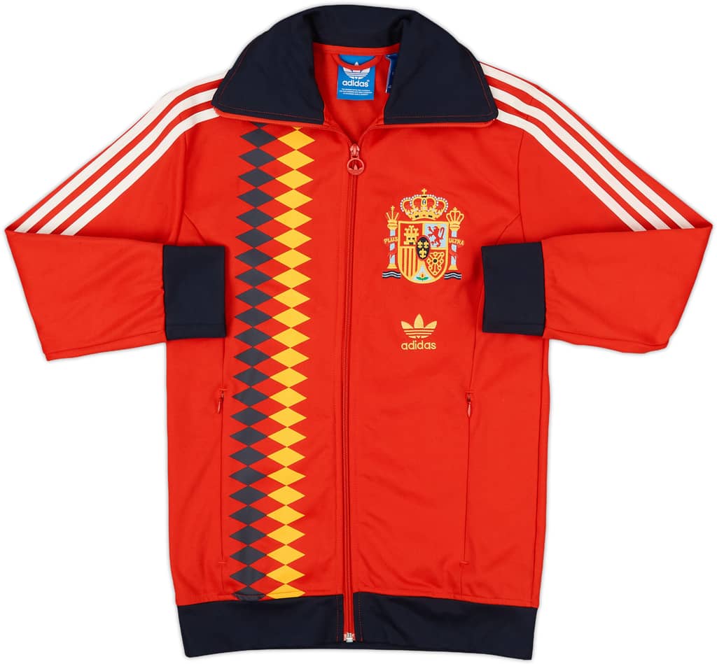 2014-15 Spain adidas Originals Retro Track Jacket - 9/10 - (S)