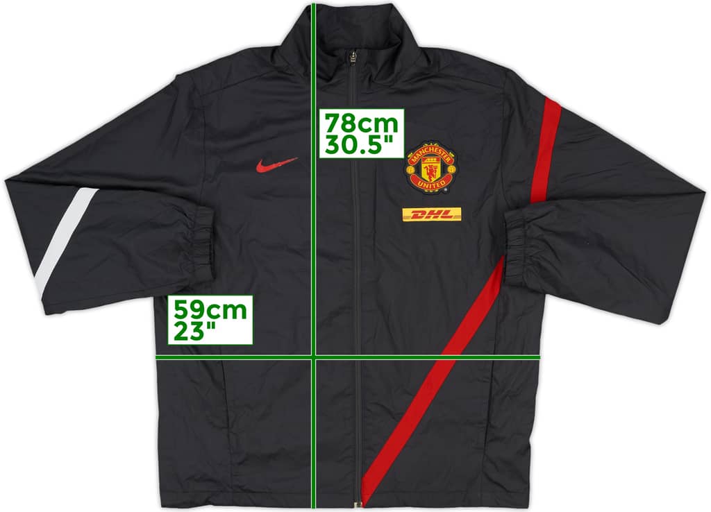 2012-13 Manchester United Nike Track Jacket - 6/10 - (L)