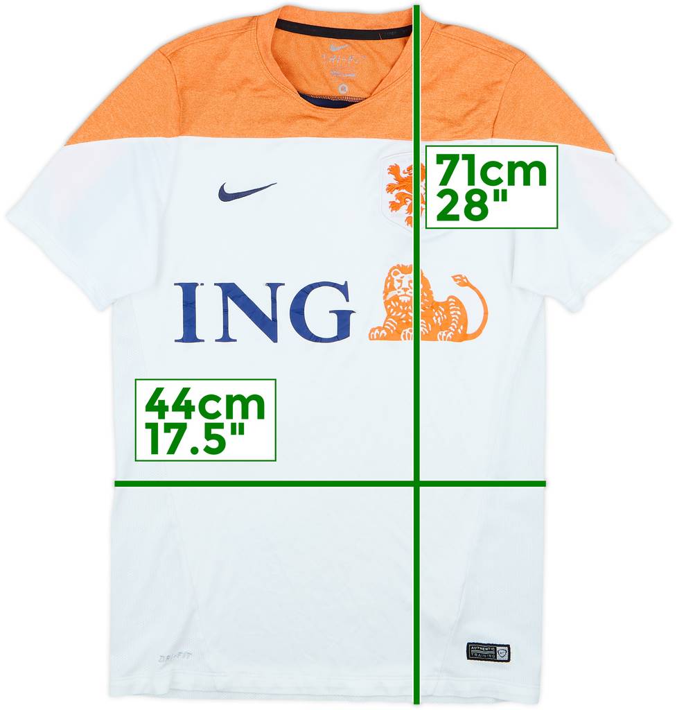 2014-15 Netherlands Nike Training Shirt - 4/10 - (M)