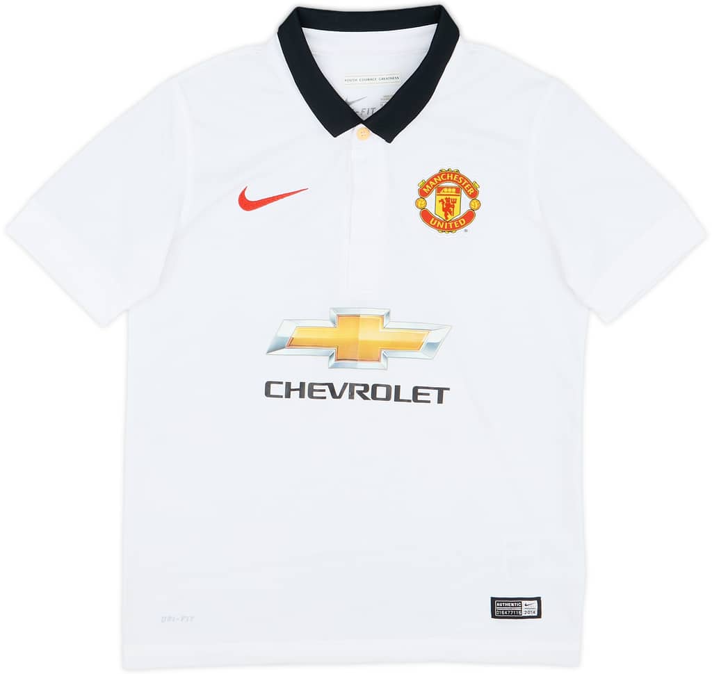 2014-15 Manchester United Away Shirt - 7/10 - (M.Boys)