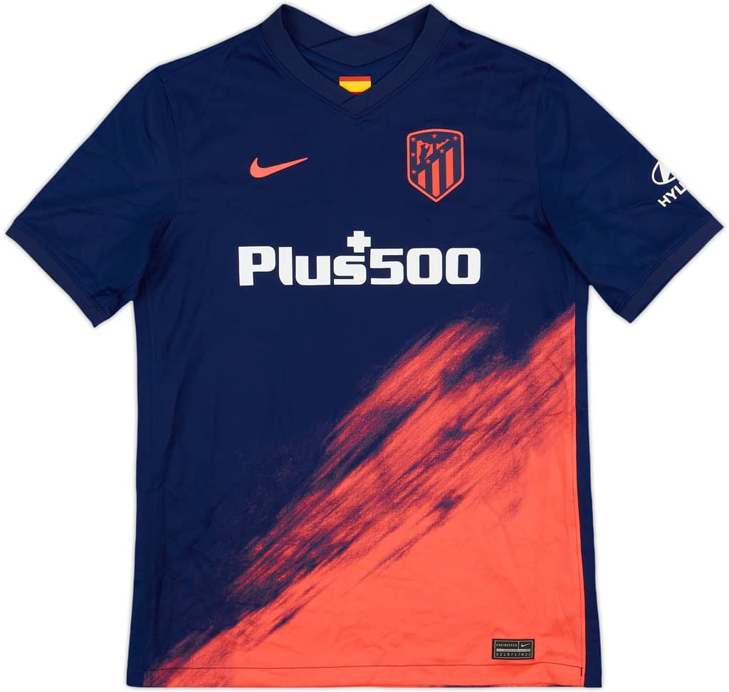 2021-22 Atletico Madrid Away Shirt - 9/10 - (XL.Boys)