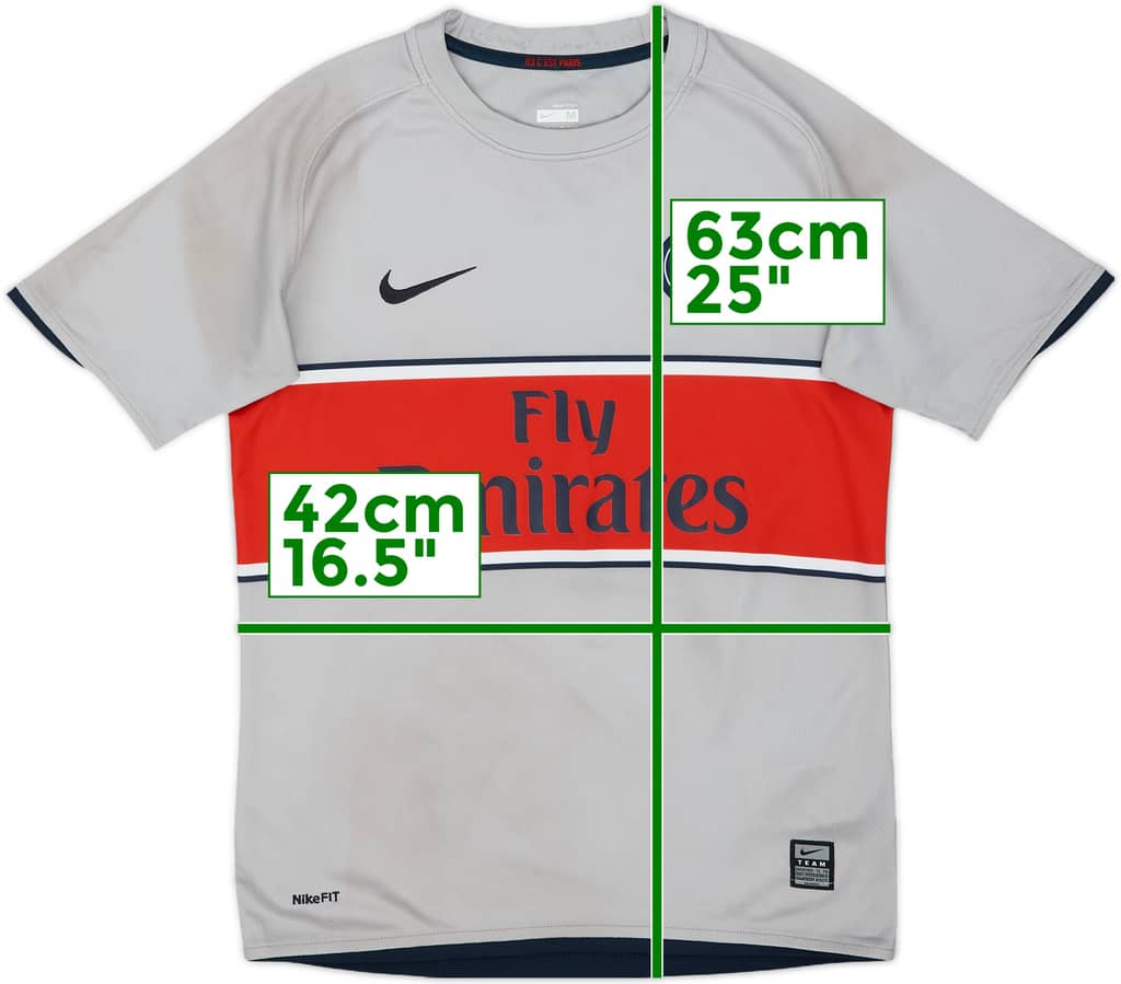 2008-09 Paris Saint-Germain Away Shirt - 6/10 - (M.Boys)