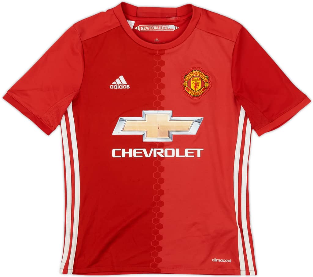 2016-17 Manchester United Home Shirt - 6/10 - (M.Boys)