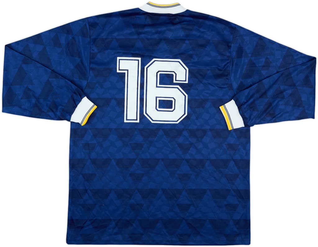 1988-90 Umbro Template L/S Shirt #16 - 7/10 - (XL)