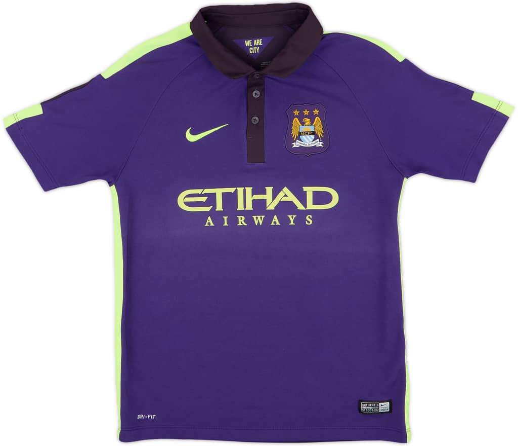 2014-15 Manchester City Third Shirt - 6/10 - (L.Boys)