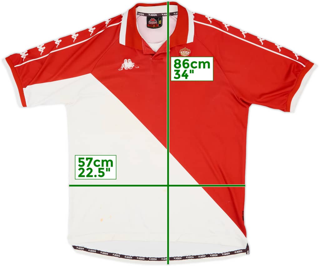 1998-99 Monaco Home Shirt - 4/10 - (XXL)