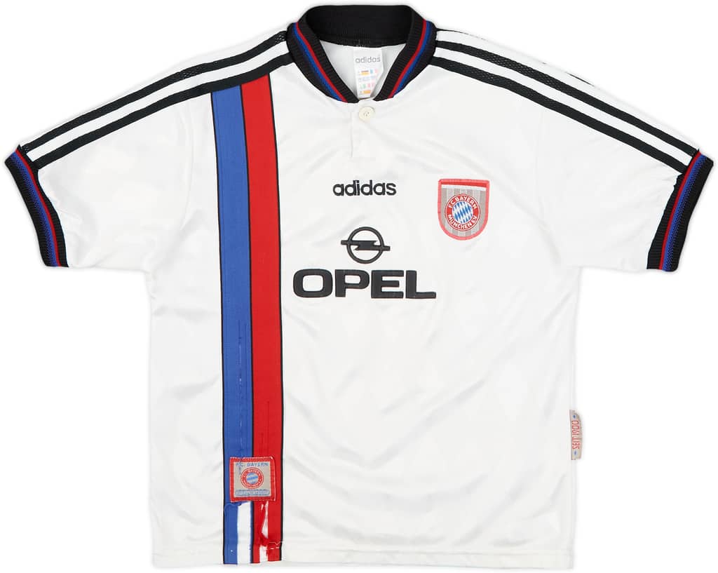 1996-98 Bayern Munich Away Shirt - 5/10 - (L.Boys)