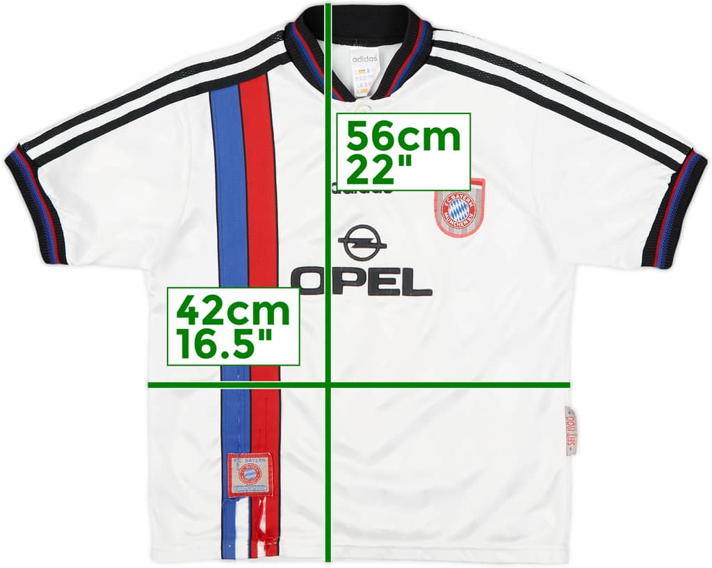 1996-98 Bayern Munich Away Shirt - 5/10 - (L.Boys)