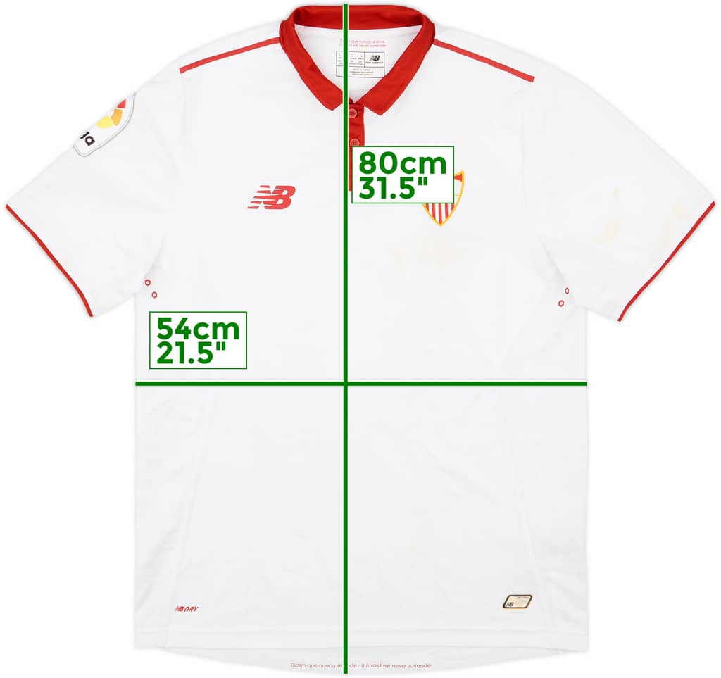 2016-17 Sevilla Home Shirt - 5/10 - (L)