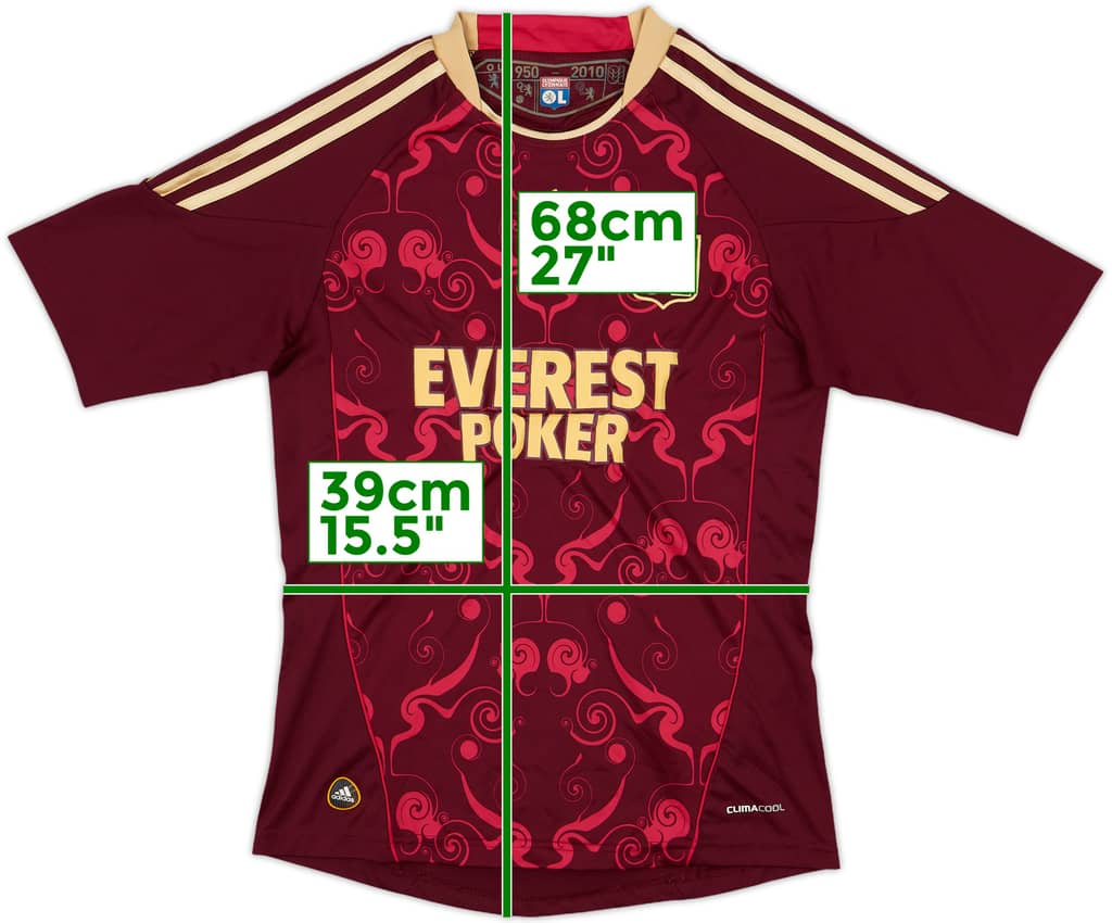 2010-11 Lyon Away Shirt - 7/10 - (Women's S)