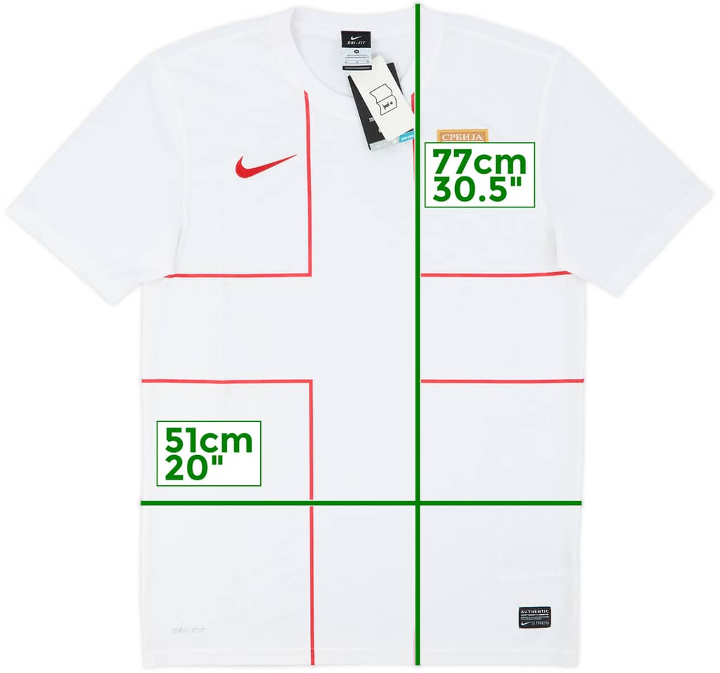 2012-13 Serbia Basic Away Shirt (M)