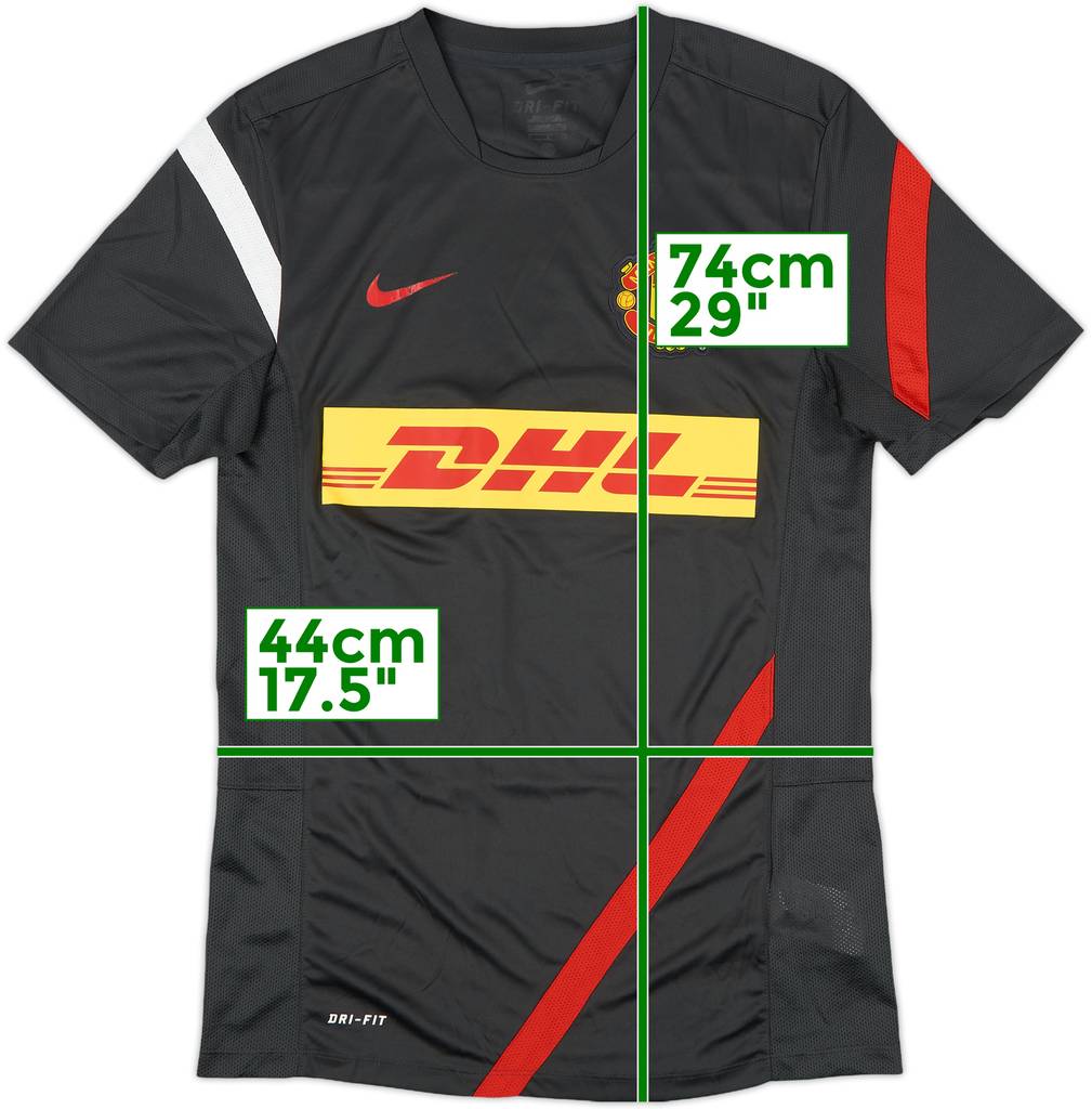 2012-13 Manchester United Nike Training Shirt - 7/10 - (S)