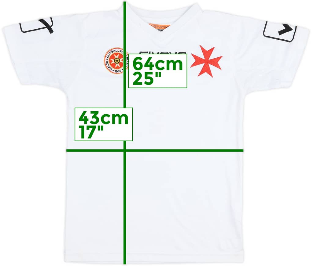 2014-15 Malta Givova Training Shirt - 6/10 - (L.Boys)