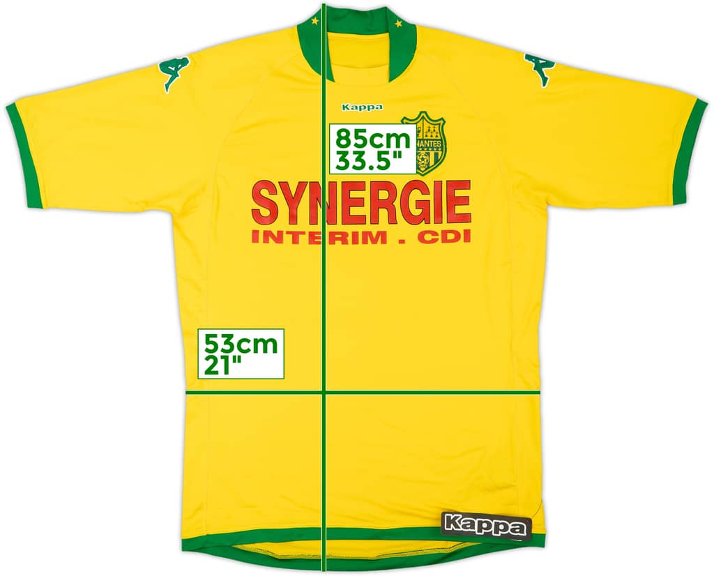 2008-09 Nantes Home Shirt (XL)