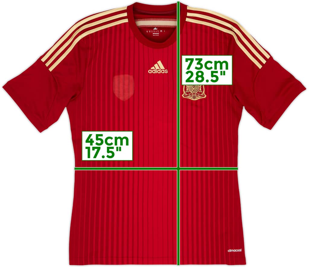 2013-15 Spain Home Shirt - 5/10 - (M)
