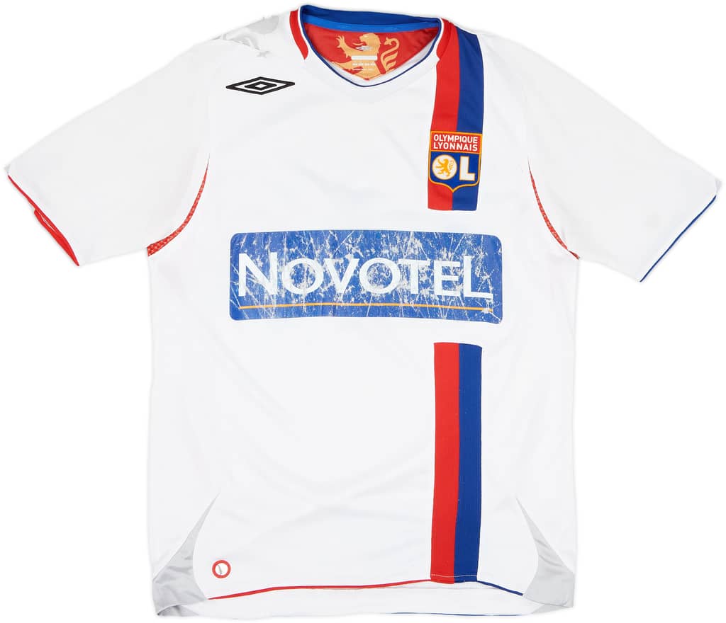2006-07 Lyon Home Shirt - 4/10 - (S)