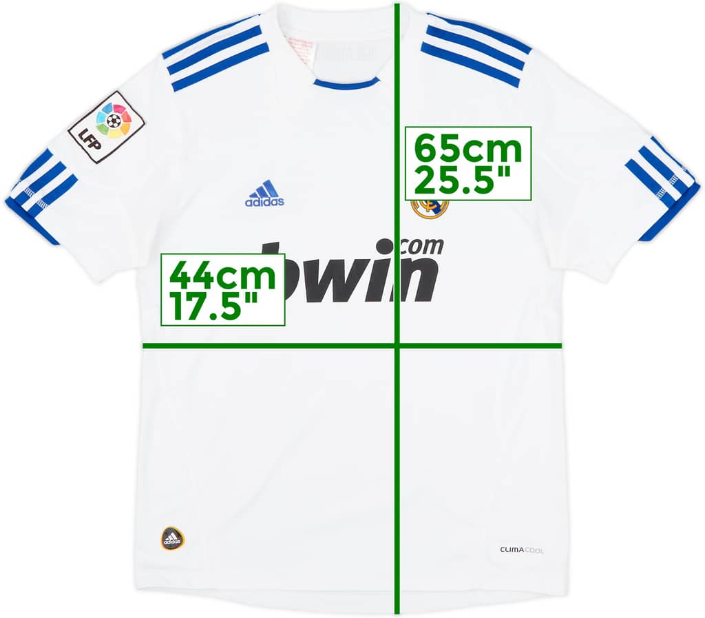 2010-11 Real Madrid Home Shirt - 6/10 - (M.Boys)