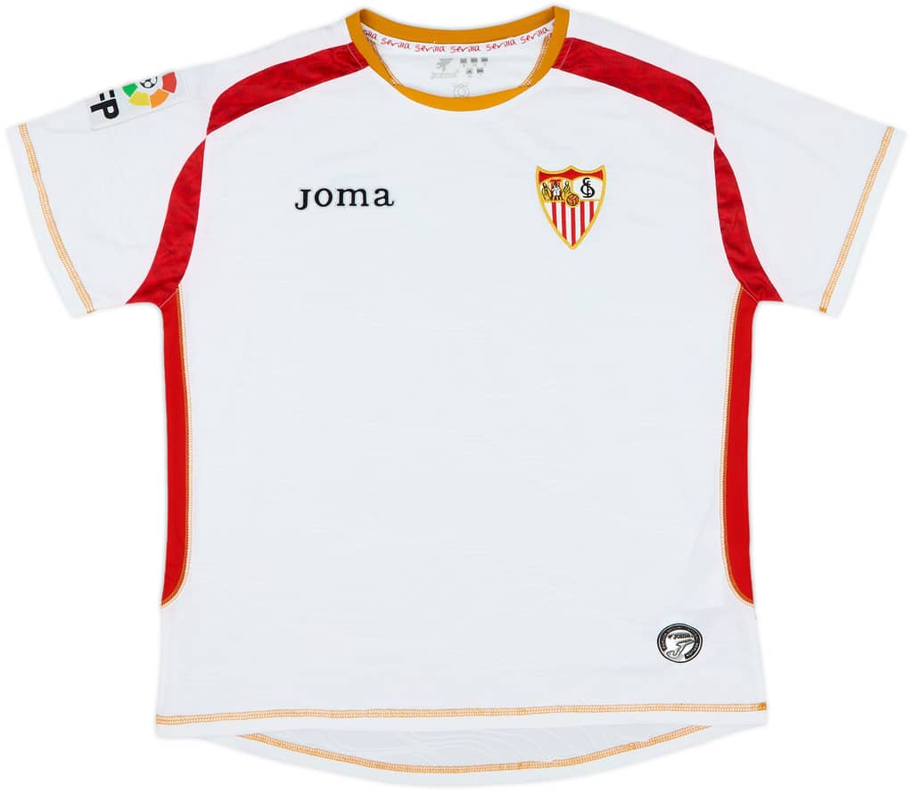 2008-09 Sevilla Home Shirt - 8/10 - (XS)