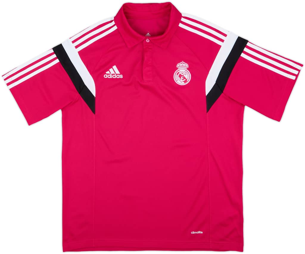 2014-15 Real Madrid adidas Polo Shirt - 8/10 - (L)