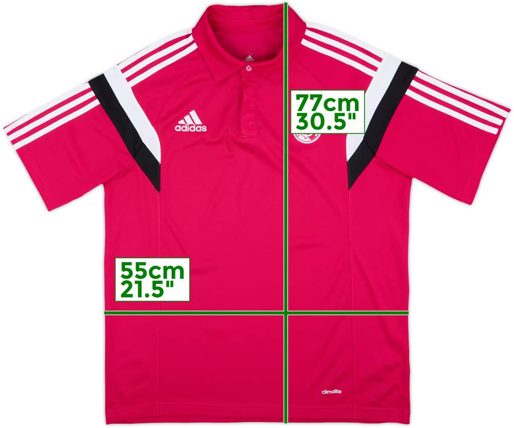 2014-15 Real Madrid adidas Polo Shirt - 8/10 - (L)