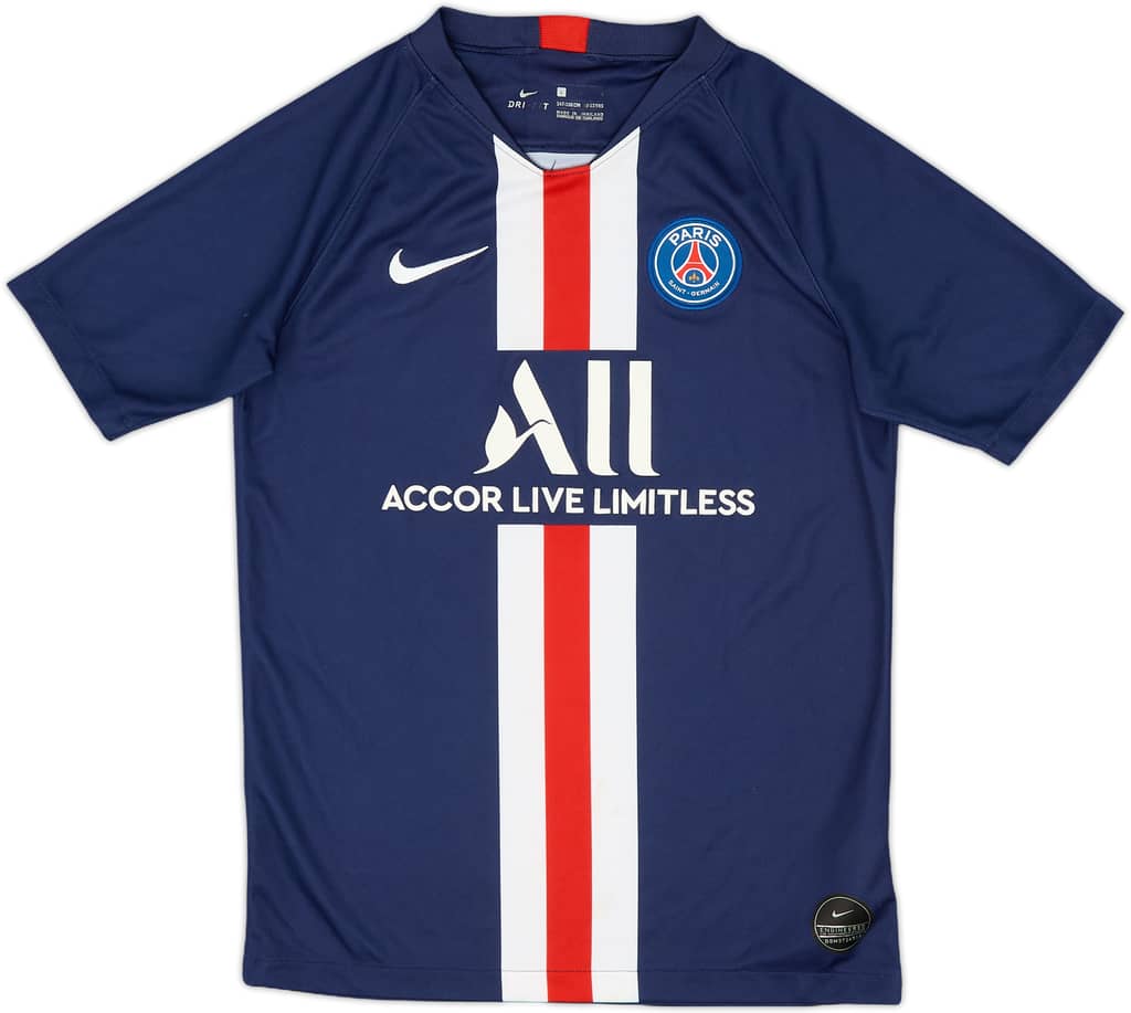 2019-20 Paris Saint-Germain Home Shirt - 6/10 - (L.Boys)