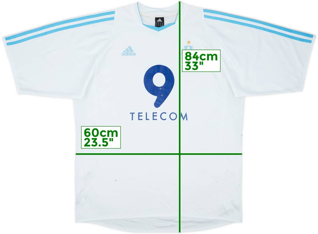 2003-04 Olympique Marseille Home Shirt - 5/10 - (XL)