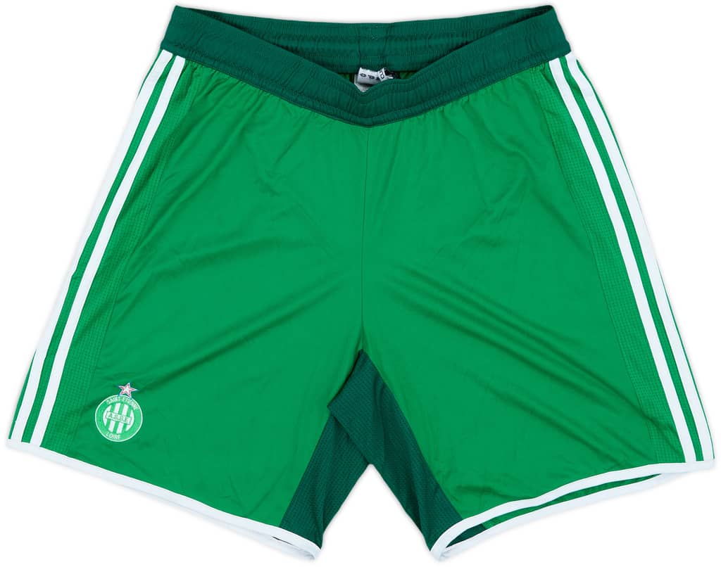 2012-13 Saint Etienne Home Shorts - 9/10 - (L)