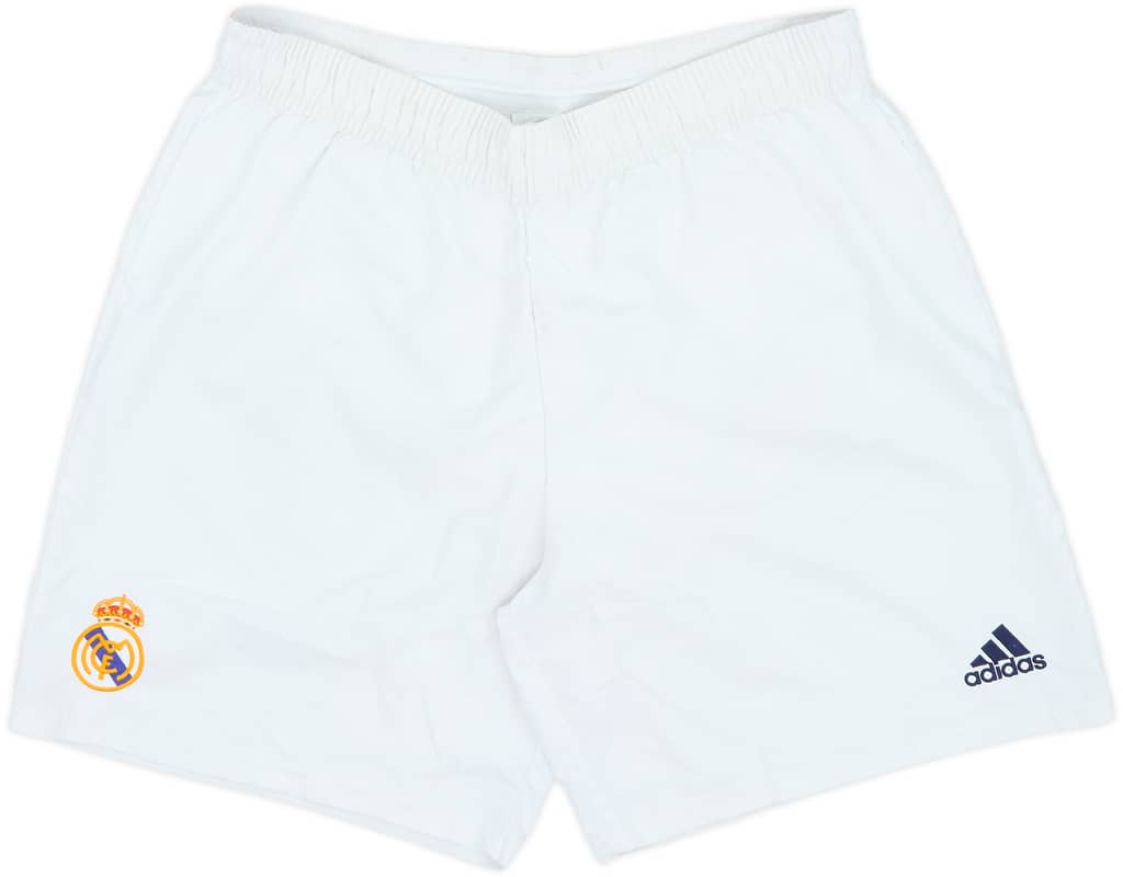 2001-02 Real Madrid Home Shorts - 7/10 - (L)