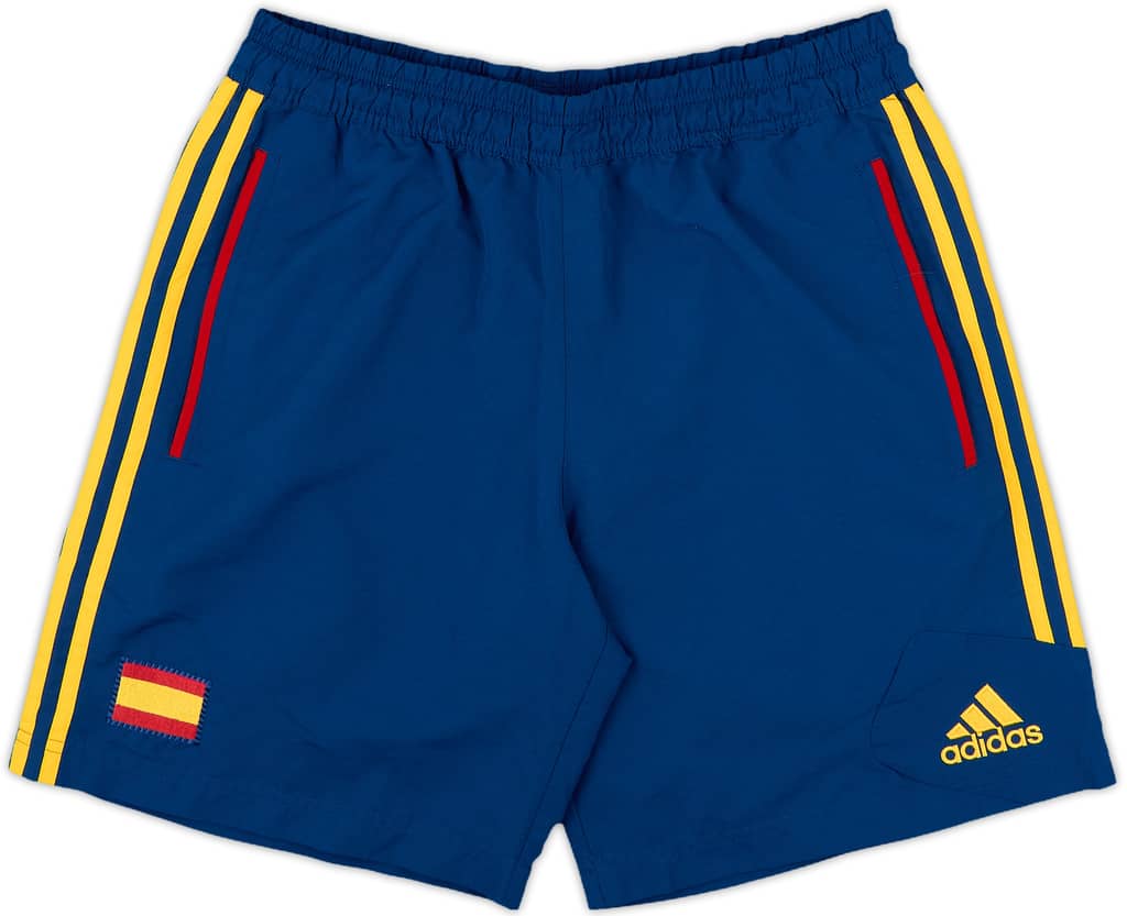 2011-12 Spain adidas Training Shorts - 10/10 - (M)