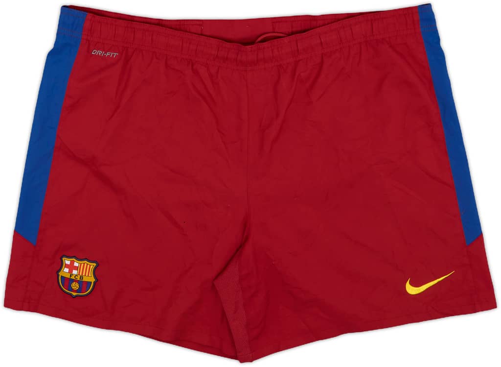 2010-11 Barcelona Home Shorts - 5/10 - (L)