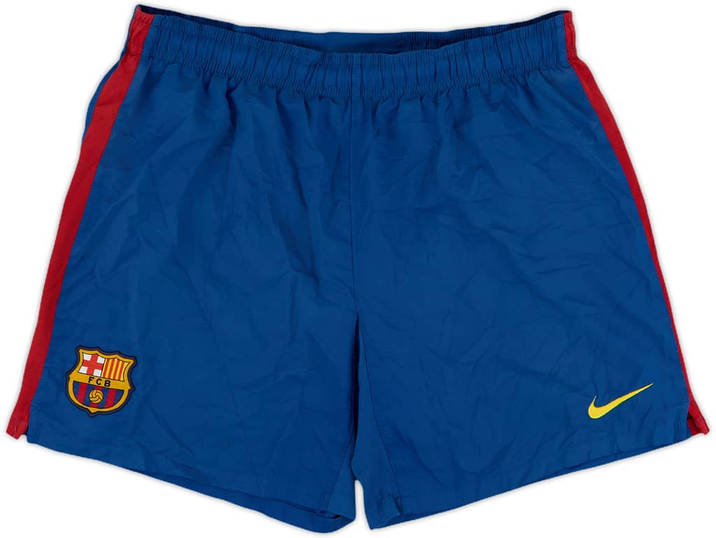 2009-10 Barcelona Home Shorts - 9/10 - (XL)