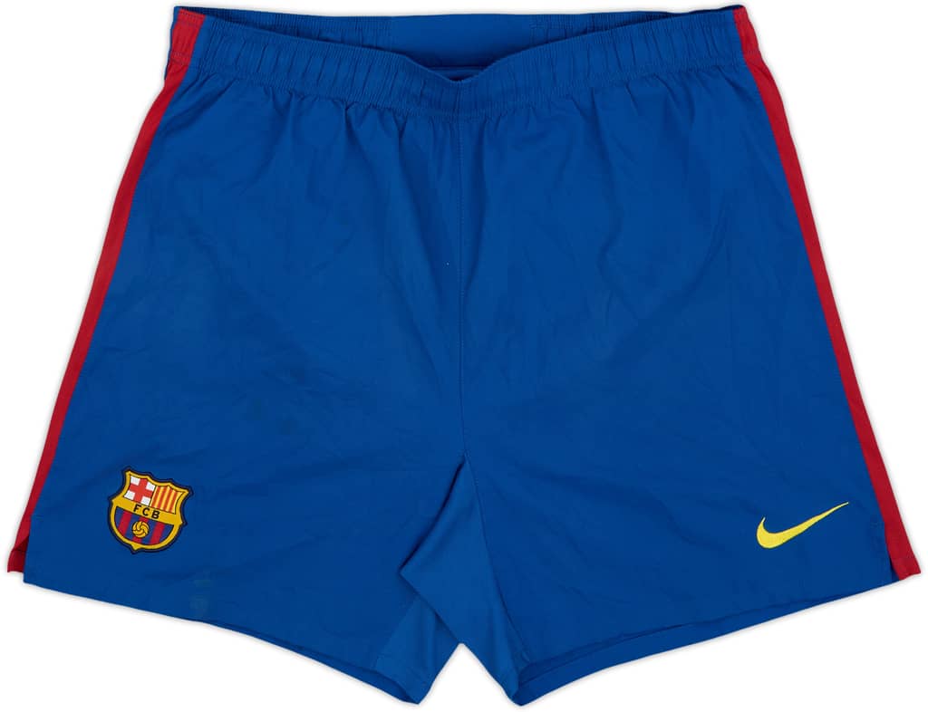 2009-10 Barcelona Home Shorts - 8/10 - (M)