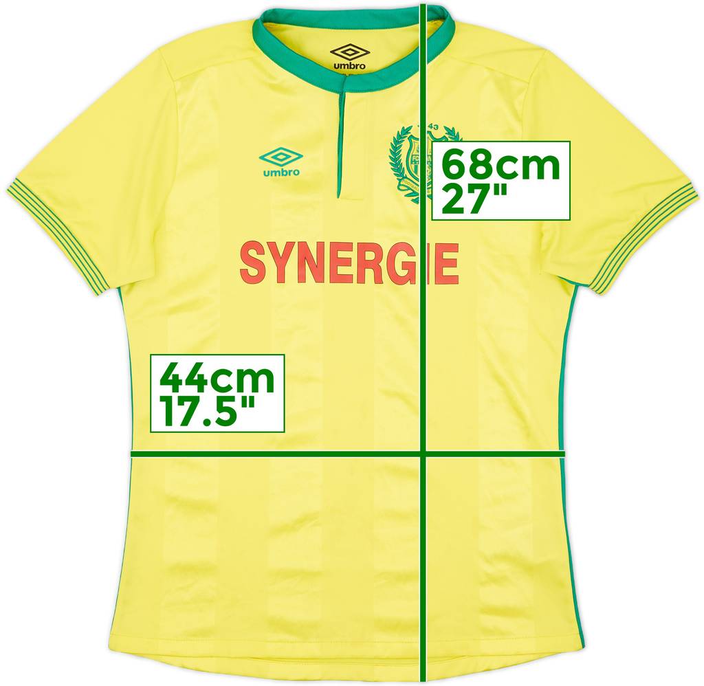 2015-16 Nantes Home Shirt - 6/10 - (XL.Boys)