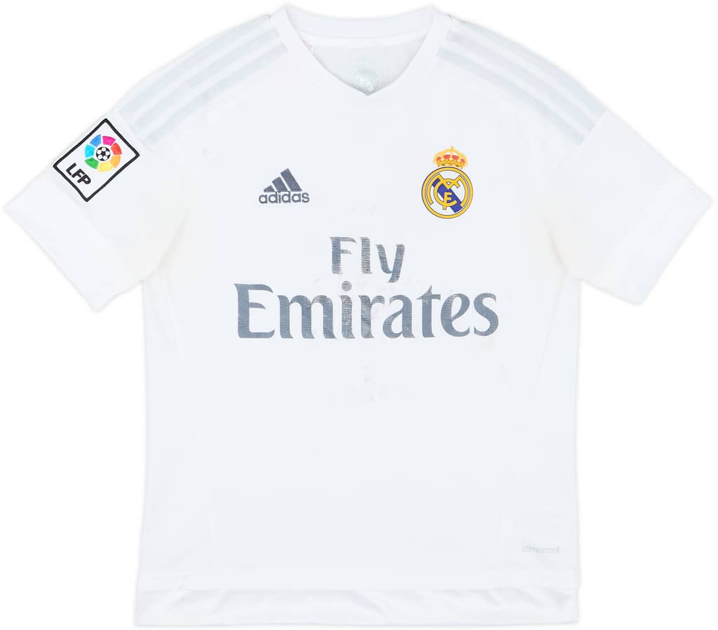 2015-16 Real Madrid Home Shirt - 5/10 - (L.Boys)