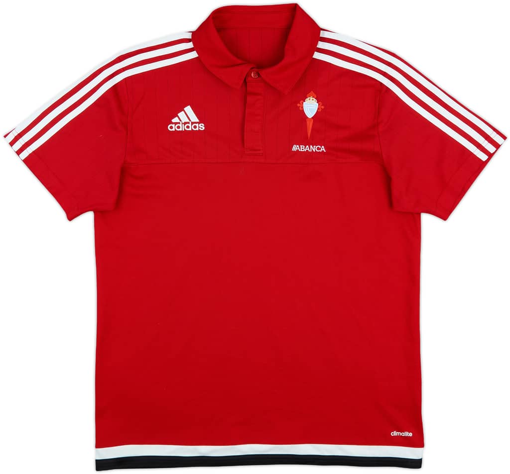 2014-15 Celta Vigo adidas Polo Shirt - 9/10 - (M)