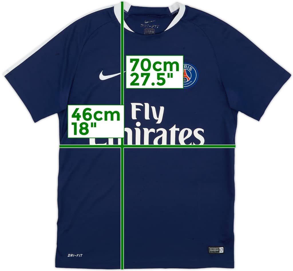 2015-16 Paris Saint-Germain Nike Training Shirt - 6/10 - (M)