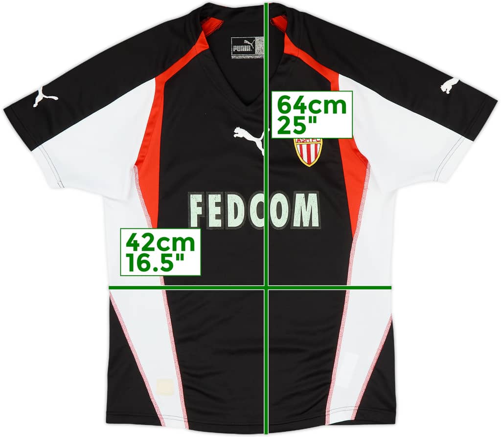 2004-05 Monaco Away Shirt - 5/10 - (XL.Boys)