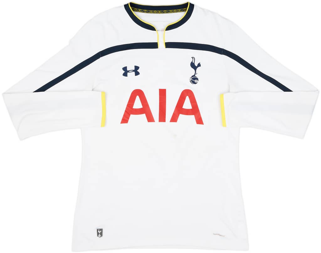 2014-15 Tottenham Home L/S Shirt - 5/10 - (L)