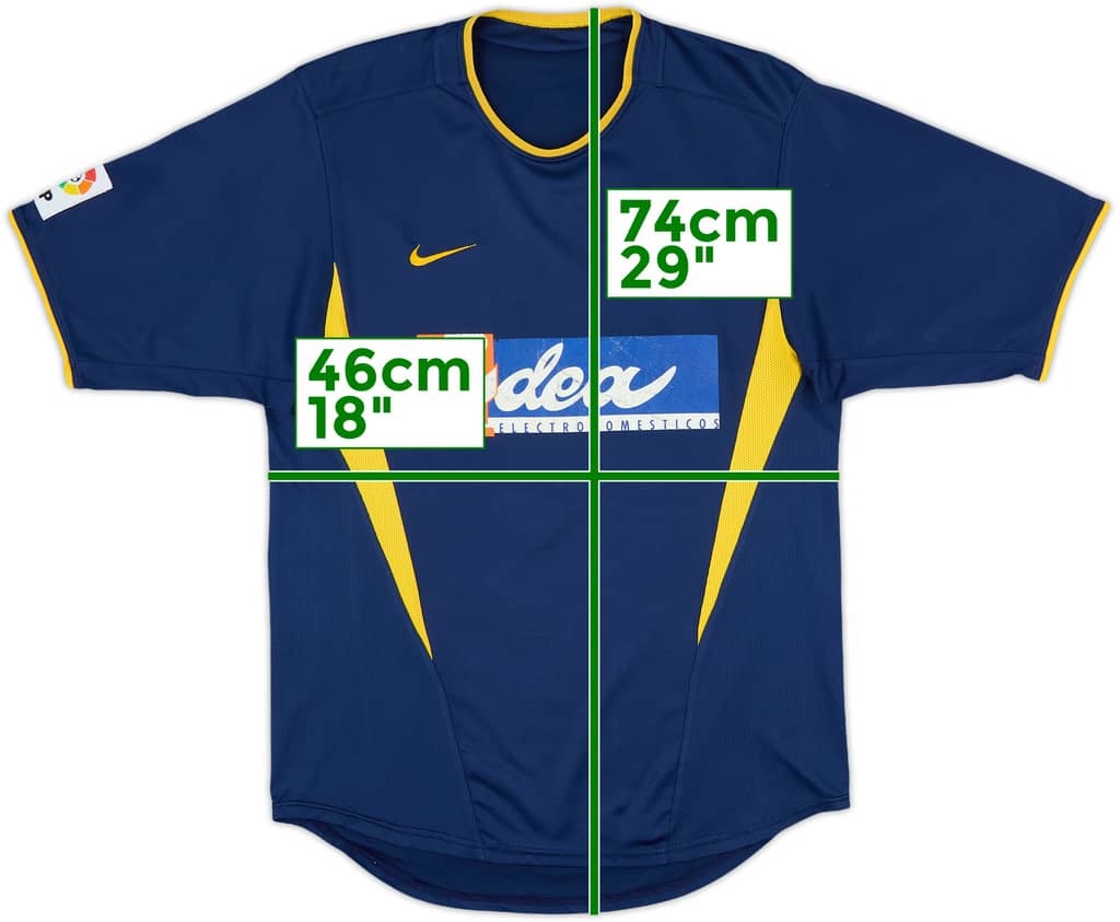 2002-03 Atletico Madrid Away Shirt - 6/10 - (S)