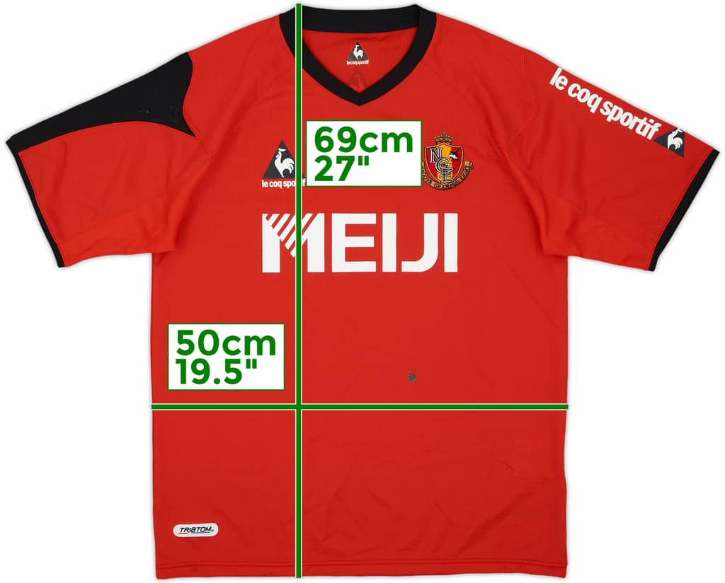 2008 Nagoya Grampus Eight Le Coq Sportif Training Shirt - 7/10 - (M/L)